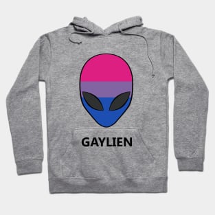 Gaylien Bisexuality LGBT Pride Alien Hoodie